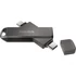 Sandisk 128GB USB C/Apple Lightning iXPAND LUXE Fekete (186553) pendrive