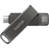 Sandisk 128GB USB C/Apple Lightning iXPAND LUXE Fekete (186553) pendrive