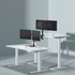 Sbox LCD-352/2-2 17"-32" dönthető, forgatható asztali dual monitor tartó konzol