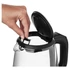 Sencor SWK 2090BK 2l inox-fekete üveg vízforraló