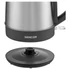 Sencor SWK 2200SS 1,2l inox-fekete vízforraló