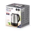 Sencor SWK 2200SS 1,2l inox-fekete vízforraló