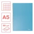 Spirálfüzet, A5, kockás, 80 lap, ESSELTE "Colour`Breeze", kék