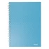 Spirálfüzet, A5, vonalas, 80 lap, ESSELTE "Colour`Breeze", kék