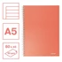 Spirálfüzet, A5, vonalas, 80 lap, ESSELTE "Colour`Breeze", korall
