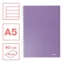 Spirálfüzet, A5, vonalas, 80 lap, ESSELTE "Colour`Breeze", levendula