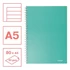 Spirálfüzet, A5, vonalas, 80 lap, ESSELTE "Colour`Breeze", zöld