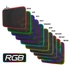 Spirit of Gamer Medium fekete RGB LED világító gamer egérpad