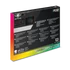 Spirit of Gamer Medium fekete RGB LED világító gamer egérpad