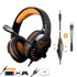 Spirit of Gamer PRO-H3 narancssárga-fekete gamer headset