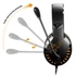 Spirit of Gamer PRO-H3 narancssárga-fekete gamer headset