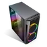 Spirit of Gamer Deathmatch 3 RGB ablakos táp nélküli fekete mATX ház