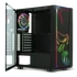 Spirit of Gamer GHOST ONE RGB fekete ablakos táp nélküli mATX ház