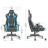 Spirit Of Gamer Crusader Gaming Chair Black/Blue