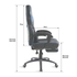 Spirit Of Gamer Mustang Gaming Chair Black/Blue