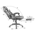 Spirit Of Gamer Mustang Gaming Chair Black/White