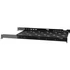 Stalflex B-RSA19-1U-550B 19" 1U 550mm mély 2 ponton rögzíthető fekete fix tálca
