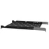 Stalflex B-RSA19-1U-550B 19" 1U 550mm mély 2 ponton rögzíthető fekete fix tálca