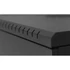Stalflex RC19-12U-450GB 19" 12U 450 mm mély lapra szerelt fekete üveg ajtós fali rack szekrény