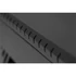 Stalflex RC19-12U-450GB 19" 12U 450 mm mély lapra szerelt fekete üveg ajtós fali rack szekrény
