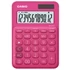 Számológép, asztali, 12 számjegy, CASIO, "MS 20 UC", magenta