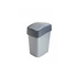 Szemetes billenő fedeles CURVER Pacific Flip Bin 25l grafit-alumínium ezüst