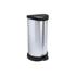 Pedálos szemetes, fémhatású, 40 l, CURVER