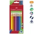 Színes ceruza készlet, háromszögletű, FABER-CASTELL "Jumbo", 20 különböző szín