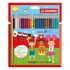 Színes ceruza készlet, hatszögletű, STABILO "Color", 24 különböző szín