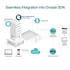 TP-Link Access Point WiFi AX3000 - Omada EAP650-Wall (574Mbps 2,4GHz + 2402Mbps 5GHz; 1Gbps; at PoE; Wifi6)
