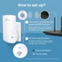TP-Link RE190 AC750 Wi-Fi Range Extender White