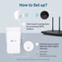 Jelerősítő, WiFi, dual band, OneMesh™, 300 Mbps/867 Mbps, AC1200, TP-LINK "RE300"