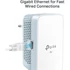 TP-Link AV1000 Gigabit Powerline ac Wi-Fi Kit White