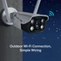 TP-Link IP csőkamera WiFi - C340-W (FullColor, 4MP, 4mm, kültéri IP66, H265+, fehér LED30m, IR30m, PoE/12VDC)