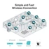 TP-Link IP turretkamera - C440 (FullColor, 4MP, 4mm, H265+, fehér LED30m, IR30m, PoE/12VDC)