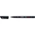 Alkoholos marker, 0,4 mm, STABILO "OHPen S", fekete
