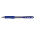 Golyóstoll, 0,3 mm, nyomógombos, UNI "SN-100 Laknock", kék
