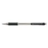 Golyóstoll, 0,4 mm, nyomógombos, UNI "SN-101 Laknock Fine", fekete