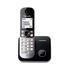 Telefon, vezeték nélküli, PANASONIC "KX-TG6811PDB", fekete