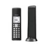 Telefon, vezeték nélküli, PANASONIC, "KX-TGK210PDB DECT", fekete