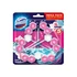 WC fertőtlenítő, 3 db-os, DOMESTOS "Power 5", pink magnólia