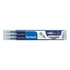 Rollertoll betét, 0,25 mm, 3db, törölhető, PILOT "Frixion Ball/Clicker", tintakék