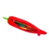 Tolltartó, szilikon, NEBULO, chili paprika