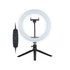 Tracer LED Ring Lamp with Mini Tripod Black