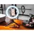Tracer LED Ring Lamp with Mini Tripod Black