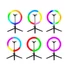 Tracer TRAOSW46807 Ring Light 8 W/26 cm/600-1700 lm/RGB/gyűrűs LED lámpa mini állvánnyal