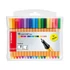 Tűfilc készlet, 0,4 mm, STABILO "Point 88 Mini Neon", 18 különböző szín
