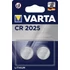 Gombelem, CR2025, 2 db, VARTA