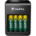 Elemtöltő, AA/AAA/9V, 4xAA 2100 mAh, LCD kijelző, VARTA "Plug"