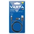 Varta 57948101401 1m 2in1 USB - microUSB/Type C fekete adat- és töltőkábel